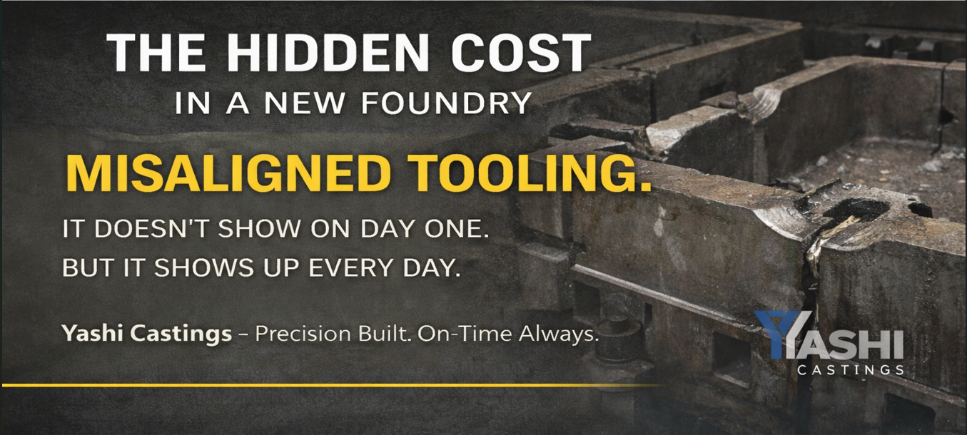 Misaligned Tooling in Foundry: The Hidden Cost in a New Foundry