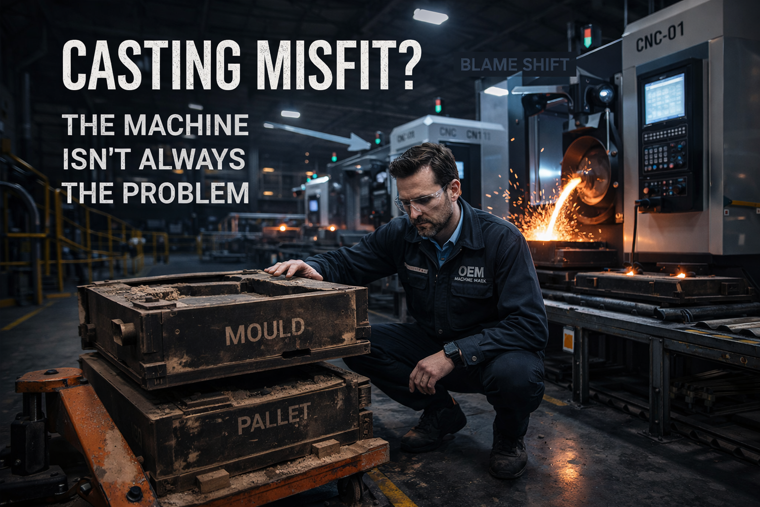 OEM Foundry Tooling Problems: Why Machine Makers Get Blamed for Casting Misfits